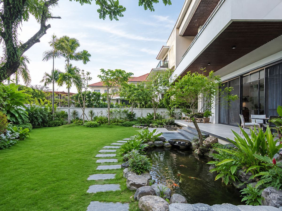 Thiết kế sân vườn
